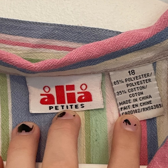 Pastel button up - Picture 3 of 3